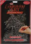 Product Image. Title Copper Foil Engraving Art Kit 8X10 Giraffe 