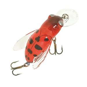  Rebel Bumble Bug Fishing Lure, Lady Bug, 1 1/2 Inch, 7/64 