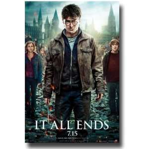   Hallows Part 2 II 2011 Movie DH2A Hermione Ron ALL3