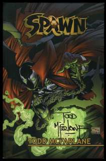 SPAWN COLLECTION EDITION VOLUME 1 SIGNED TODD MCFARLANE TPB TRADE 