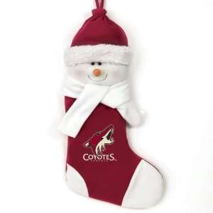   Baby Mascot Christmas Snowman Stocking   NHL Hockey