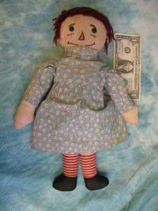 Antique Volland Raggedy Ann Cloth Doll c.1930s  