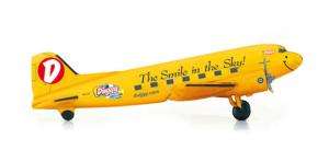 HE517652 Herpa Wings Duggy DC 3 Smile Model Airplane  