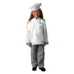   Cook Baker Chef Dressup Costume Hat Jacket sz4