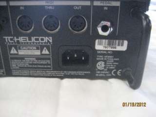 TC HELICON VOICE LIVE VOICELIVE HARMONY CORRECTION EFFECTS PROCESSOR 