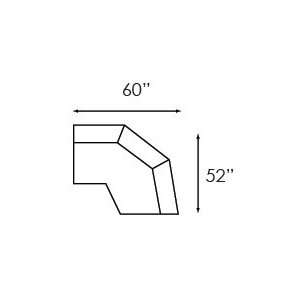  Futura Sectional Right Facing Loveseat