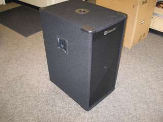   powered subwoofer meaning no on board amp as this is Pro equipment