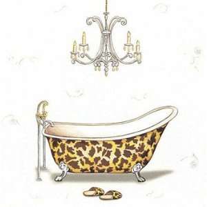  Animalier Bathroom 2   Poster by A. Varese (11.75 x 11.75 
