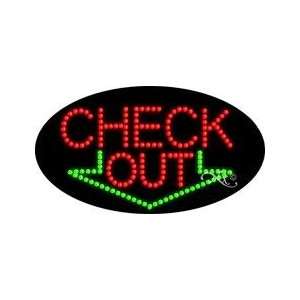  LABYA 24175 Check Out Animated LED Sign