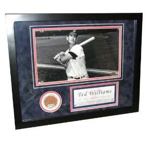  Game Used Fenway Dirt Collage Ted Williams Sports 