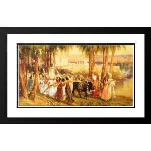  Bridgman, Frederick Arthur 24x16 Framed and Double Matted 