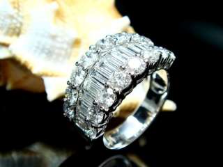 RING mit 3,01 Karat BRILLANTEN DIAMANTEN / 750 GOLD  