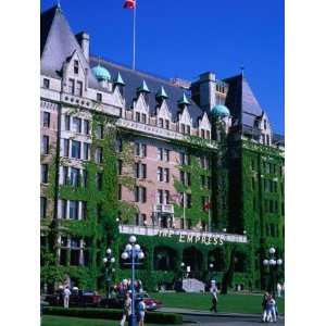 Facade of Empress Hotel, Victoria, Canada Photographic 