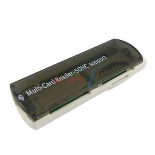 Grey/White USB Memory SDCH MS/SD/TF Multi Card Reader  