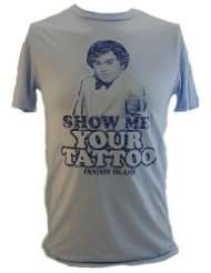 Fantasy Island Mens T Shirt   Show me Your Tatto Pointint Tatto 