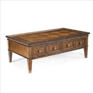 Magnussen T1775 Sinclair Toffee Finish Wood Rectangular Cocktail Table