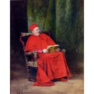   paintings   Jehan Georges Vibert   24 x 30 inches   Reading Rabelais