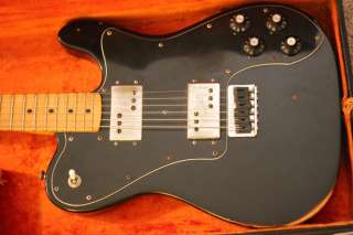 1973 Fender Telecaster Deluxe Vintage Guitar (Tele Thinline, Custom 