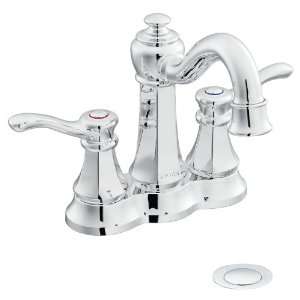  Moen CA6301 Vestige Two Handle High Arc Bathroom Faucet 