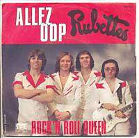 The RUBETTES 45 tours 7 Allez oop   Rockn roll queen  