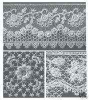 Victorian Antique crochet lace Vintage sewing patterns  