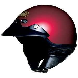  SHOEI STCRUZ WINE RED LRG Helmet Automotive