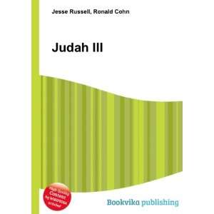  Judah III Ronald Cohn Jesse Russell Books