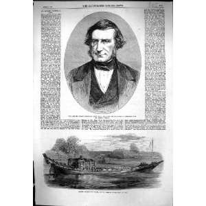  Barge Virginia George Cornewall Lewis Secretary War