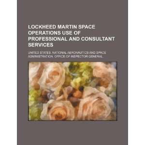  Lockheed Martin space operations use of professional and 