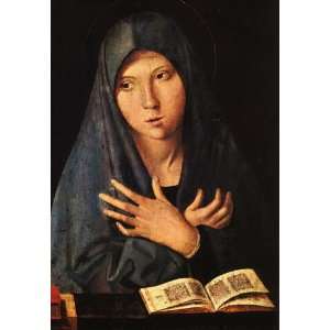 FRAMED oil paintings   Antonello da Messina   24 x 34 inches   Virgin 