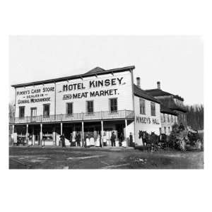  Hotel Kinsey and Meat Market by Clark Kinsey, 32x24