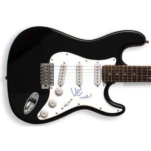   & Fire Autographed Verdine Guitar & Proof PSA/DNA 