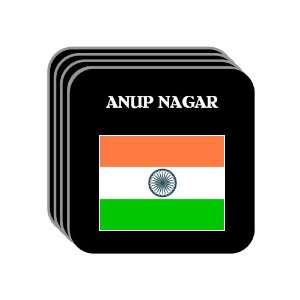  India   ANUP NAGAR Set of 4 Mini Mousepad Coasters 