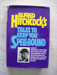 ALFRED HITCHCOCKS Tales to Keep you Spellbound (1976) Hardback book 