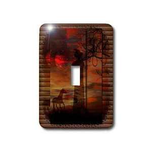 mimulux Dark Art   SPAGHETTI WESTERN cowboy hangman noose horse sunset 