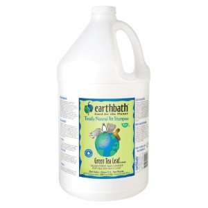  Earthbath Green Tea Leaf Shampoo for Pets, 1 Gallon Pet 