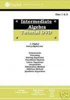 Intermediate Algebra Tutorial DVD (GMAT/ACT/SAT/CLEP)  