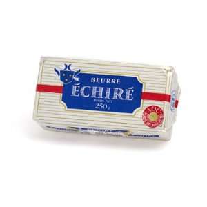 French Echire Butter AOC   Unsalted   8.8 oz.  Grocery 
