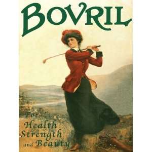   BOVRIL FOR HEALTH STRENGTH AND BEAUTY BOVRIL LADY VINTAGE STYLE HOUS