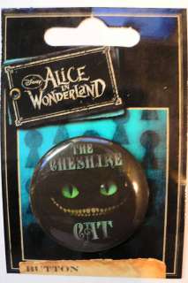 CHESHIRE CAT SMILE~BUTTON PIN~Alice in Wonderland~NWT  