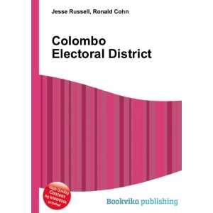 Colombo Electoral District Ronald Cohn Jesse Russell  