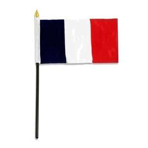  France flag 4 x 6 inch