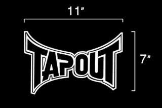 Tapout   Tap Out UFC Vinyl Decal Sticker ANY COLOR  
