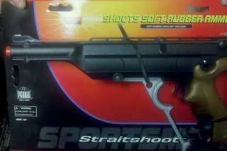 PARRIS STRAIGHT SHOOTER RUBBER PELLET TOY GUN PISTOL  