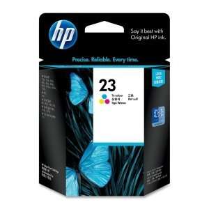  HP 23 Color Ink Cartridge. TRICOLOR LG INK CART FOR DJ 710 