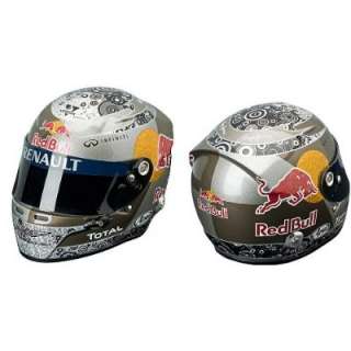 Sebastian Vettel F1 Red Bull Formula1 Champion Racing New Helmet 2010 