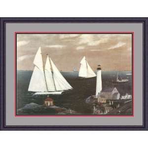   the Northeast by William T. Gooding   Framed Artwork