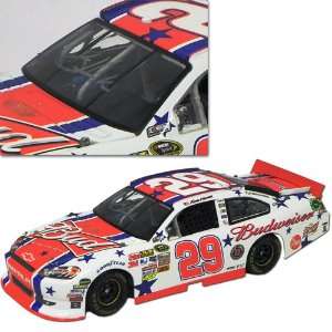  #29 Kevin Harvick 2011 Autographed Bud Fanchoice 4Th Of July 