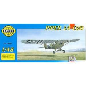  Smer 1/48 Grasshopper L4 Piper Cub Kit Toys & Games