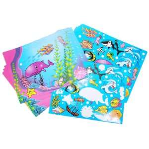    Design Your Own Aquarium Sticker Scene (1 dz) Toys & Games